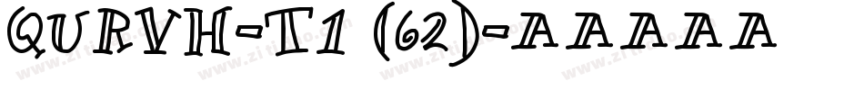 QURVH-T1 (62)字体转换
